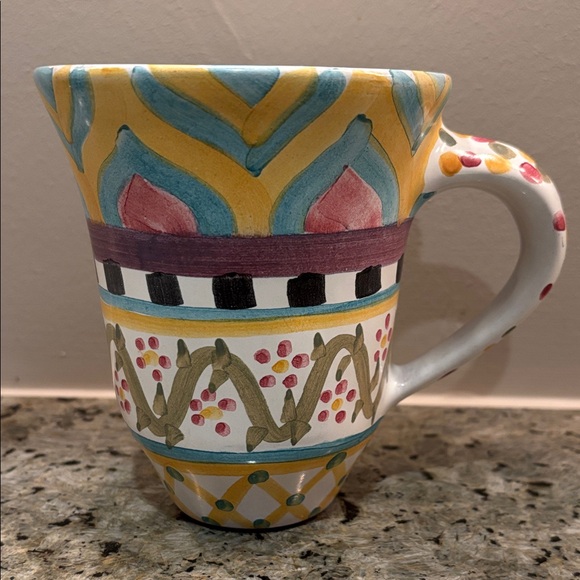 MacKenzie-Childs Other - MACKENZIE CHILDS TAYLOR HITCHCOCK FIELDS MUG